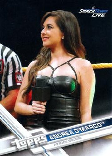 #37 Andrea D'Marco - 2017 Topps WWE Wrestling