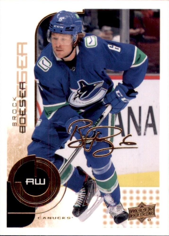 #37 Brock Boeser - Vancouver Canucks - 2022-23 Upper Deck MVP - 20th Anniversary Hockey