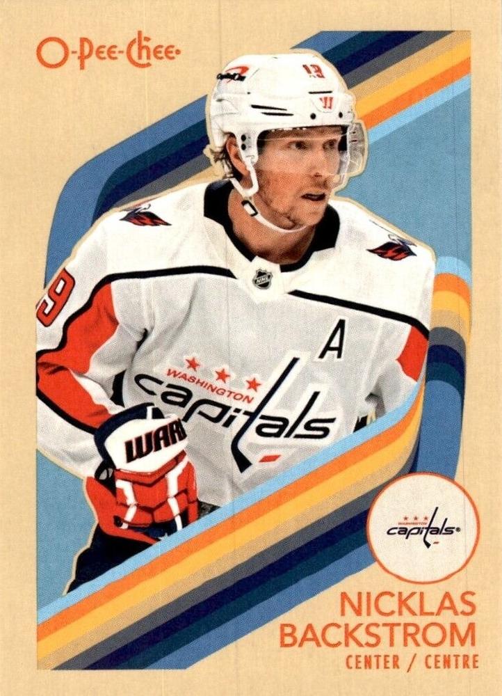 #37 Nicklas Backstrom - Washington Capitals - 2023-24 O-Pee-Chee - Retro Hockey