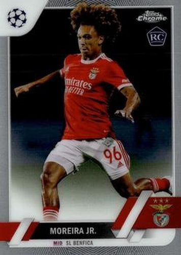 #37 Moreira Jr. - Benfica - 2022-23 Topps Chrome UEFA Club Competitions Soccer