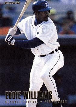 #U37 Eddie Williams - Detroit Tigers - 1996 Fleer Update Baseball