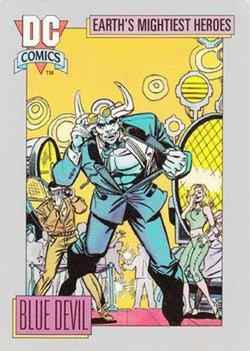 #37 Blue Devil - 1992 Impel DC Cosmic