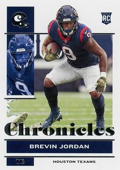#37 Brevin Jordan - Houston Texans - 2021 Panini Chronicles Football