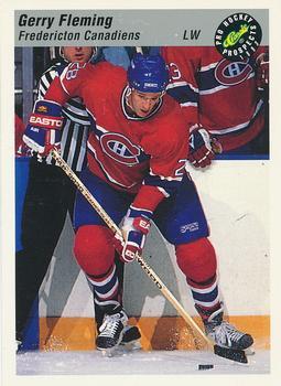 #37 Gerry Fleming - Fredericton Canadiens - 1993 Classic Pro Prospects Hockey