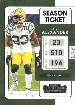 #37 Jaire Alexander - Green Bay Packers - 2021 Panini Contenders Football
