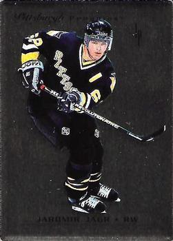 #37 Jaromir Jagr - Pittsburgh Penguins - 1996-97 Leaf Preferred - Steel Hockey