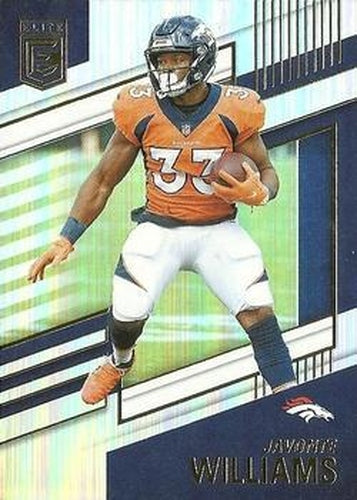 #37 Javonte Williams - Denver Broncos - 2022 Donruss Elite Football