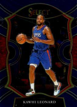 #37 Kawhi Leonard - Los Angeles Clippers - 2020-21 Panini Select - Blue Basketball