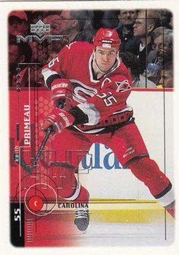 #37 Keith Primeau - Carolina Hurricanes - 1998-99 Upper Deck MVP Hockey