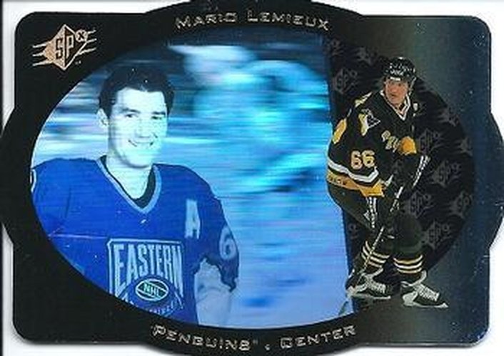 #37 Mario Lemieux - Pittsburgh Penguins - 1996-97 SPx Hockey