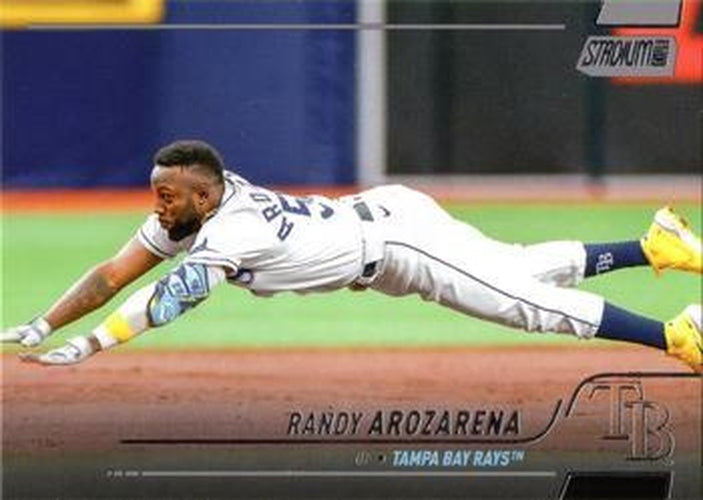 #37 Randy Arozarena - Tampa Bay Rays - 2022 Stadium Club Baseball