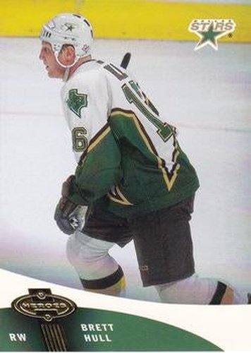 #37 Brett Hull - Dallas Stars - 2000-01 Upper Deck Heroes Hockey