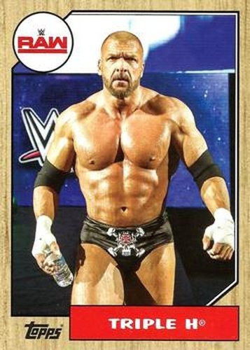 #37 Triple H - 2017 Topps WWE Heritage Wrestling