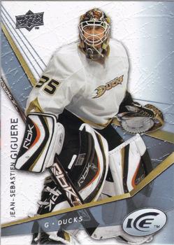 #37 Jean-Sebastien Giguere - Anaheim Ducks - 2008-09 Upper Deck Ice Hockey