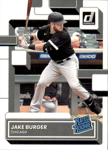 #37 Jake Burger - Chicago White Sox - 2022 Donruss Baseball