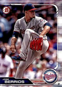 #37 Jose Berrios - Minnesota Twins - 2019 Bowman Baseball