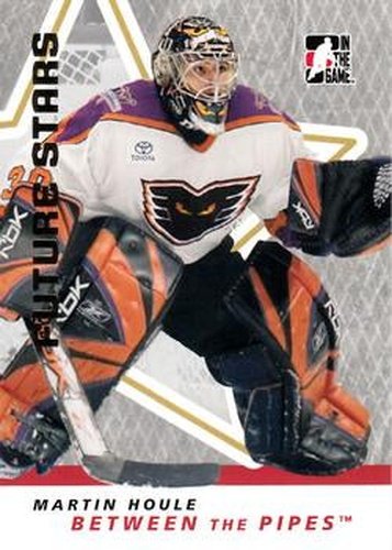#37 Martin Houle - Philadelphia Phantoms - 2006-07 In The Game Between The Pipes Hockey