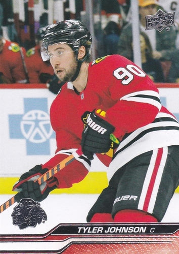 #37 Tyler Johnson - Chicago Blackhawks - 2023-24 Upper Deck Hockey