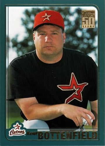 #T37 Kent Bottenfield - Houston Astros - 2001 Topps Traded & Rookies Baseball