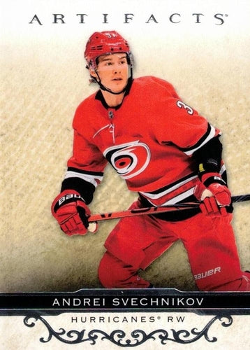#37 Andrei Svechnikov - Carolina Hurricanes - 2021-22 Upper Deck Artifacts Hockey