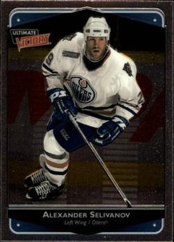 #37 Alexander Selivanov - Edmonton Oilers - 1999-00 Upper Deck Ultimate Victory Hockey