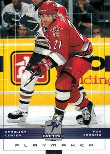#37 Ron Francis - Carolina Hurricanes - 1999-00 Upper Deck Wayne Gretzky Hockey