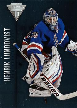 #37 Henrik Lundqvist - New York Rangers - 2013-14 Panini Titanium Hockey