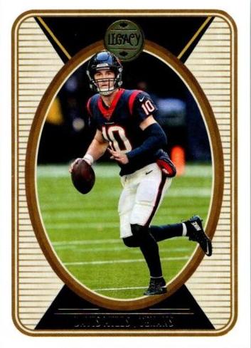 #37 Davis Mills - Houston Texans - 2022 Panini Legacy Football