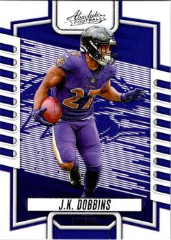 #37 J.K. Dobbins - Baltimore Ravens - 2023 Panini Absolute Football