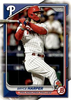 #37 Bryce Harper - Philadelphia Phillies - 2024 Bowman Baseball