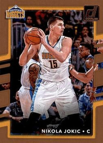 #37 Nikola Jokic - Denver Nuggets - 2017-18 Donruss Basketball