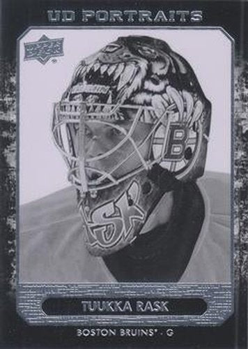 #P-37 Tuukka Rask - Boston Bruins - 2014-15 Upper Deck - UD Portraits Hockey