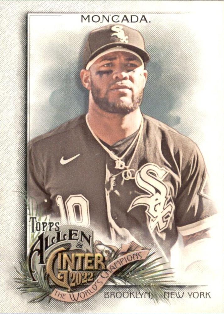 #37 Yoan Moncada - Chicago White Sox - 2022 Topps Allen & Ginter Baseball
