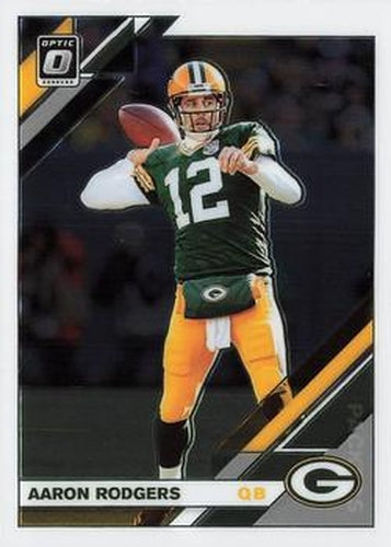 #37 Aaron Rodgers - Green Bay Packers - 2019 Donruss Optic Football