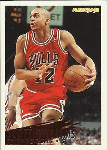 #37 Scott Williams - Chicago Bulls - 1994-95 Fleer Basketball