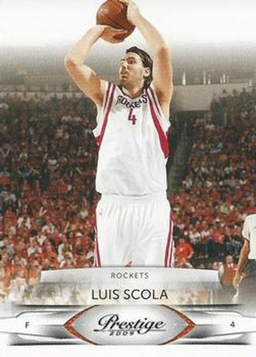 #37 Luis Scola - Houston Rockets - 2009-10 Panini Prestige Basketball