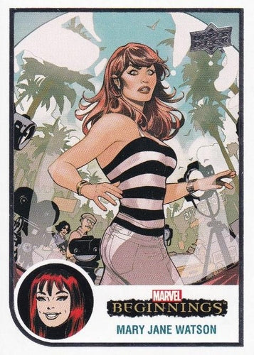 #37 Mary Jane Watson - 2022 Upper Deck Marvel Beginnings