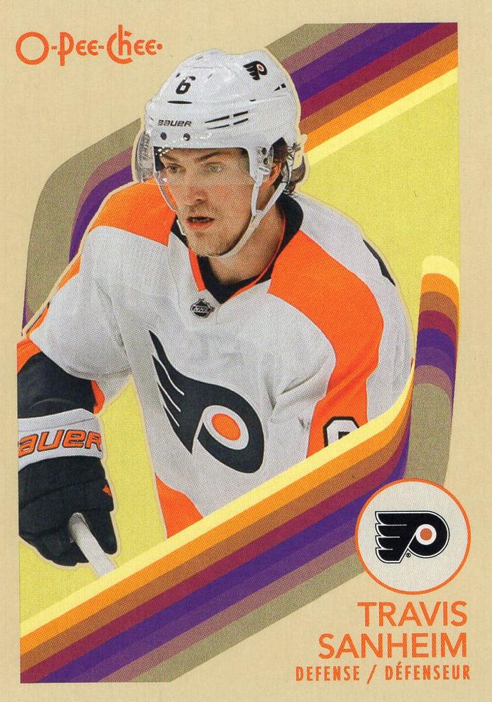 #380 Travis Sanheim - Philadelphia Flyers - 2023-24 O-Pee-Chee - Retro Hockey