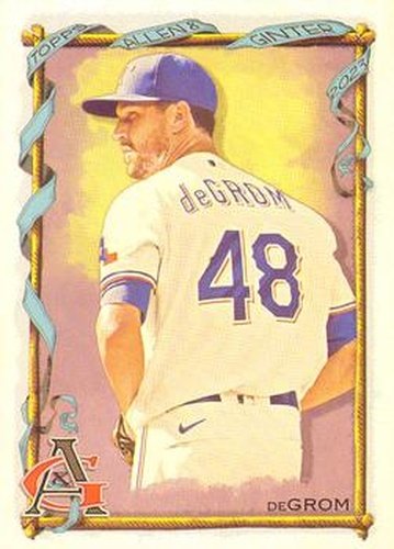 #380 Jacob deGrom - Texas Rangers - 2023 Topps Allen & Ginter Baseball