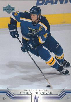 #380 Chris Pronger - St. Louis Blues - 2001-02 Upper Deck Hockey
