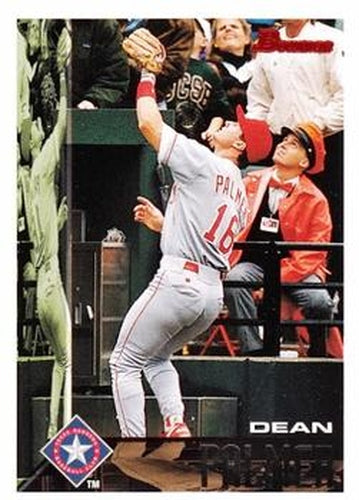 #380 Dean Palmer - Texas Rangers - 1995 Bowman Baseball