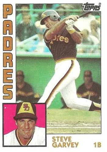 #380 Steve Garvey - San Diego Padres - 1984 Topps Baseball