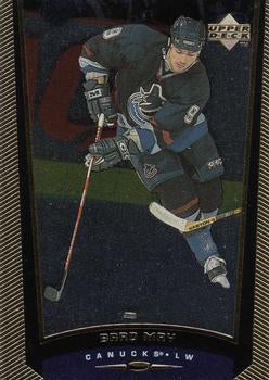 #380 Brad May - Vancouver Canucks - 1998-99 Upper Deck Gold Reserve Hockey