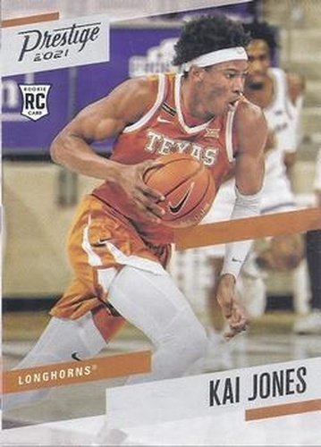 #380 Kai Jones - Texas Longhorns - 2021 Panini Chronicles Draft Picks Basketball