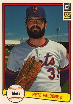 #380 Pete Falcone - New York Mets - 1982 Donruss Baseball