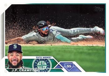 #380 J.P. Crawford - Seattle Mariners - 2023 Topps Baseball