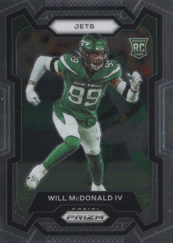 #380 Will McDonald IV - New York Jets - 2023 Panini Prizm Football