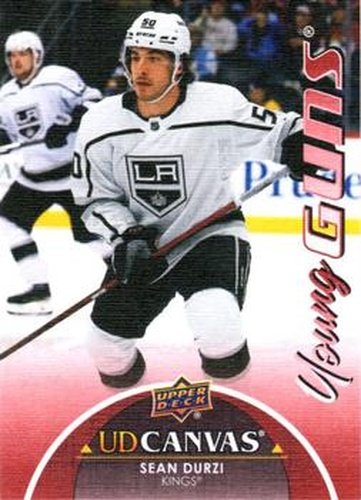 #C380 Sean Durzi - Los Angeles Kings - 2021-22 Upper Deck - UD Canvas Hockey