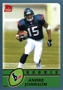 #380 Andre Johnson - Houston Texans - 2003 Topps Football