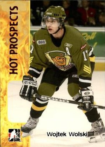 #380 Wojtek Wolski - Brampton Battalion - 2005-06 In The Game Heroes and Prospects Hockey